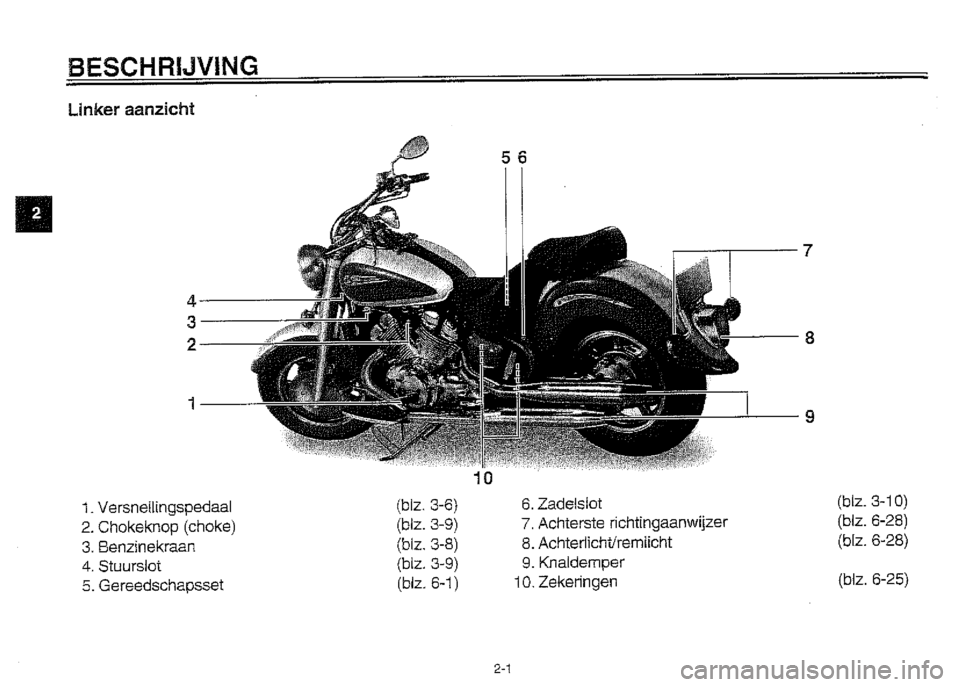 YAMAHA XVZ1300A 2000  Instructieboekje (in Dutch) 