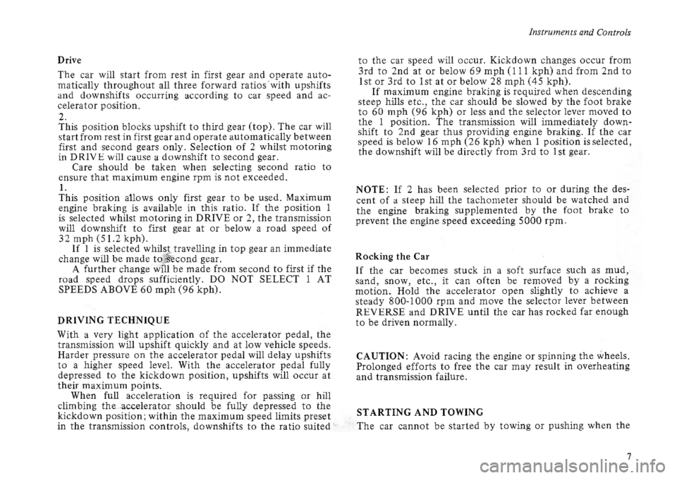 ASTON MARTIN LAGONDA 1980  Owners Guide 