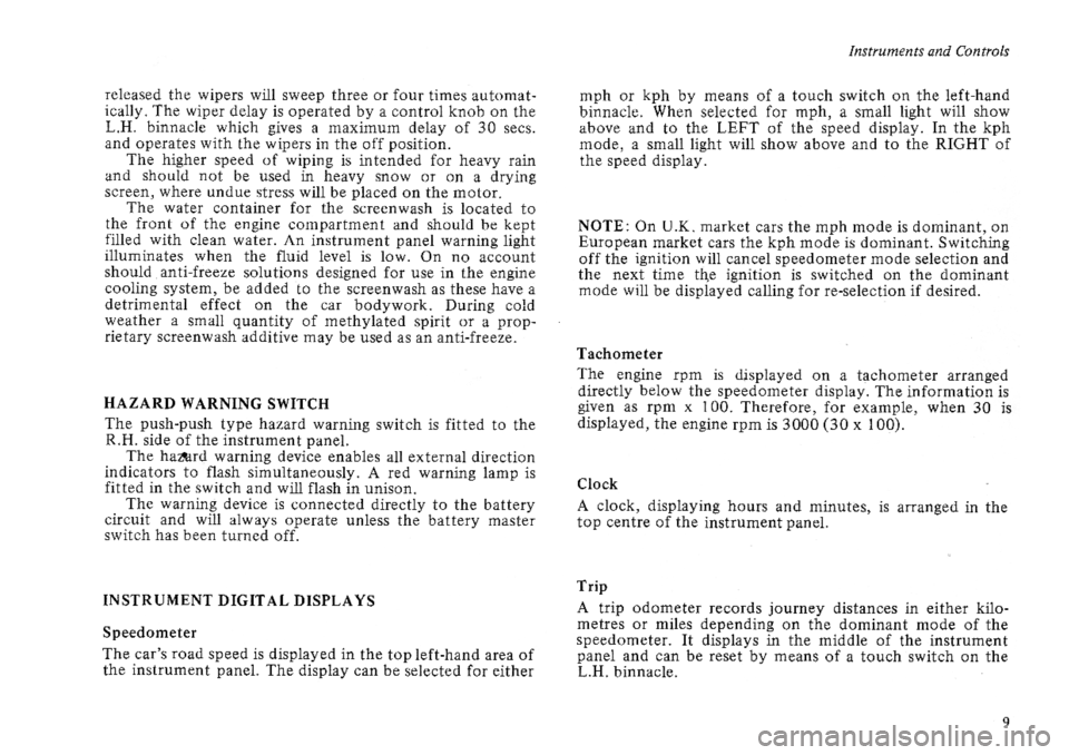ASTON MARTIN LAGONDA 1980  Owners Guide 
