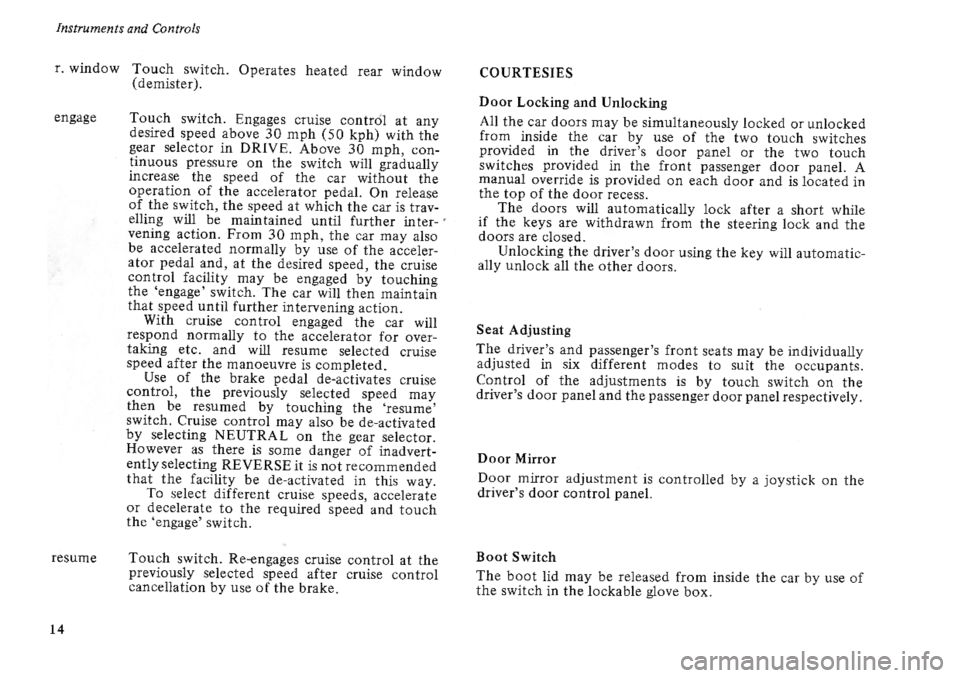ASTON MARTIN LAGONDA 1980  Owners Guide 