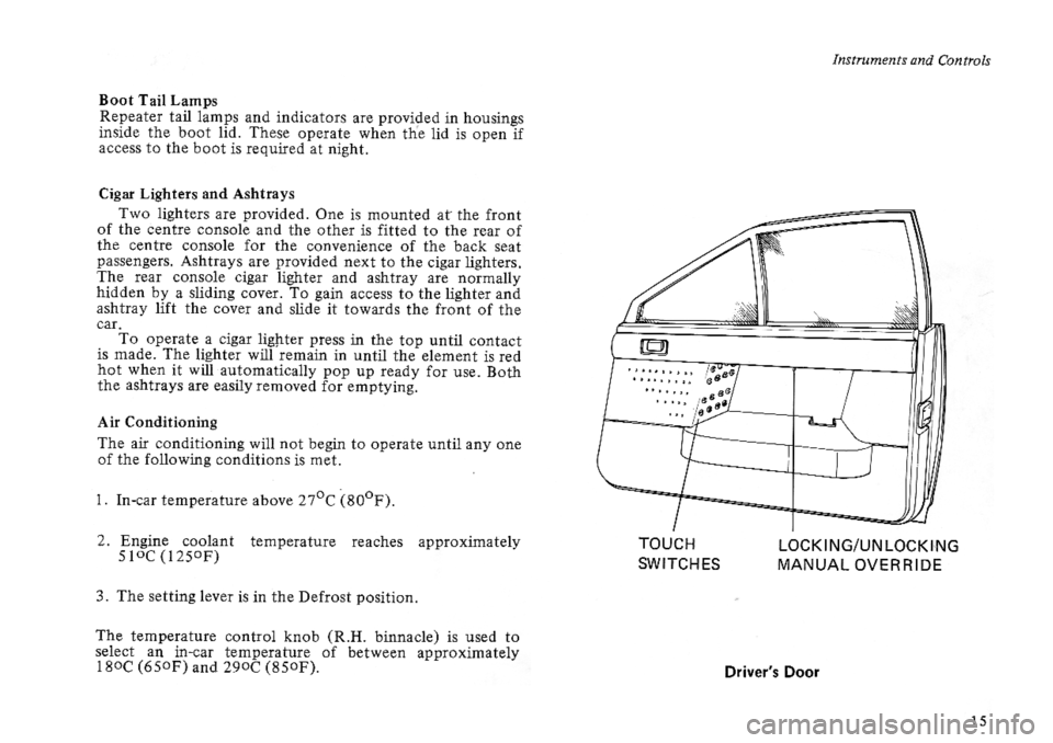 ASTON MARTIN LAGONDA 1980  Owners Guide 