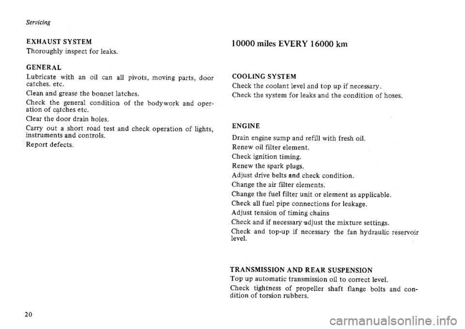 ASTON MARTIN LAGONDA 1980  Owners Guide 