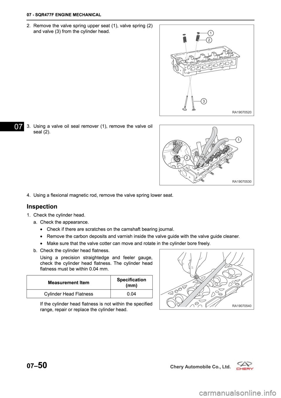CHERY A19 2014  Service Repair Manual 