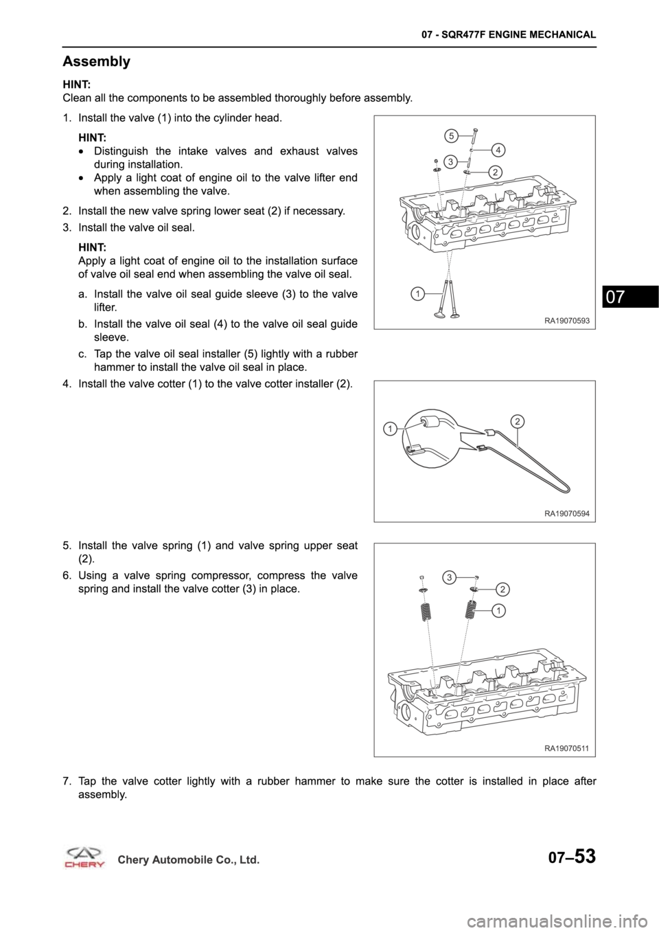 CHERY A19 2014  Service Repair Manual 