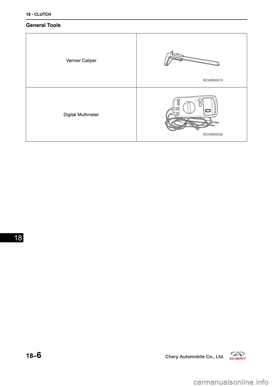 CHERY A19 2014  Service Repair Manual 