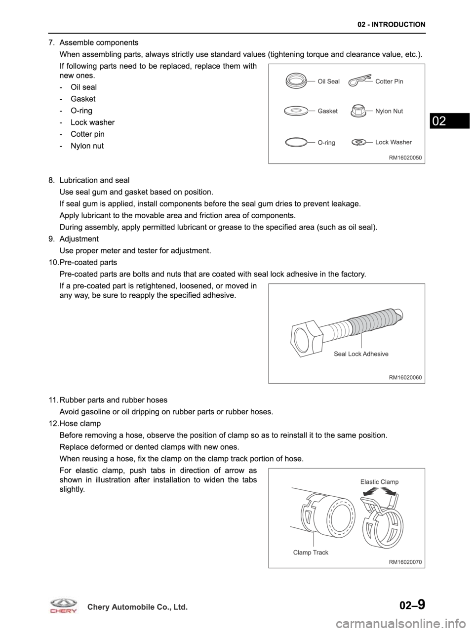 CHERY ARRIZO M16 2014  Service Repair Manual 