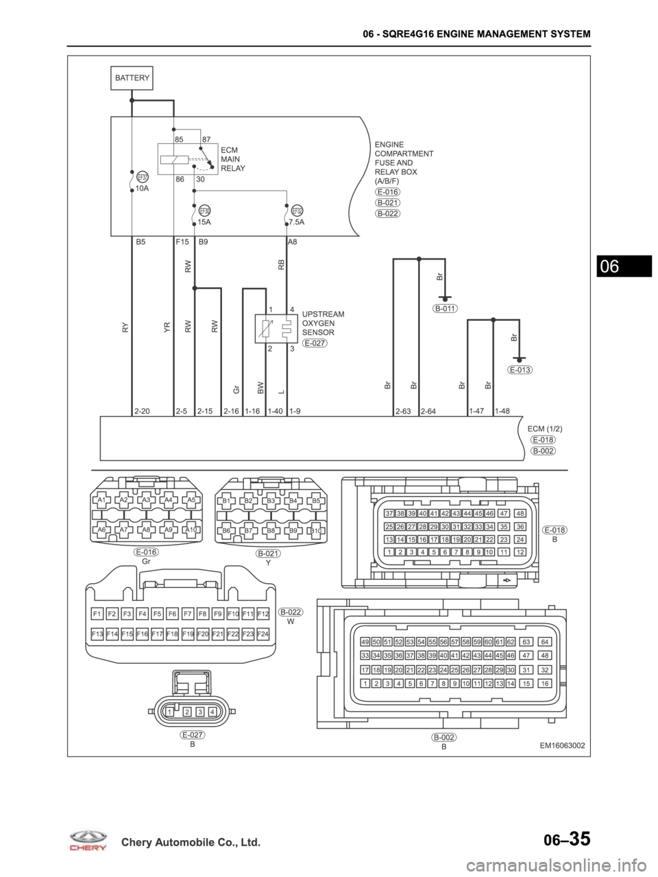 CHERY ARRIZO M16 2014  Service Repair Manual 