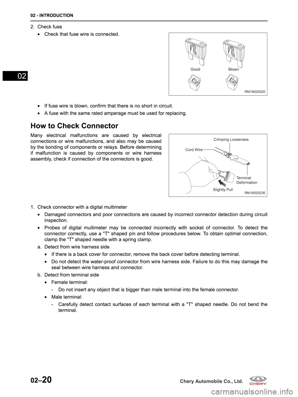 CHERY ARRIZO M16 2014  Service Repair Manual 