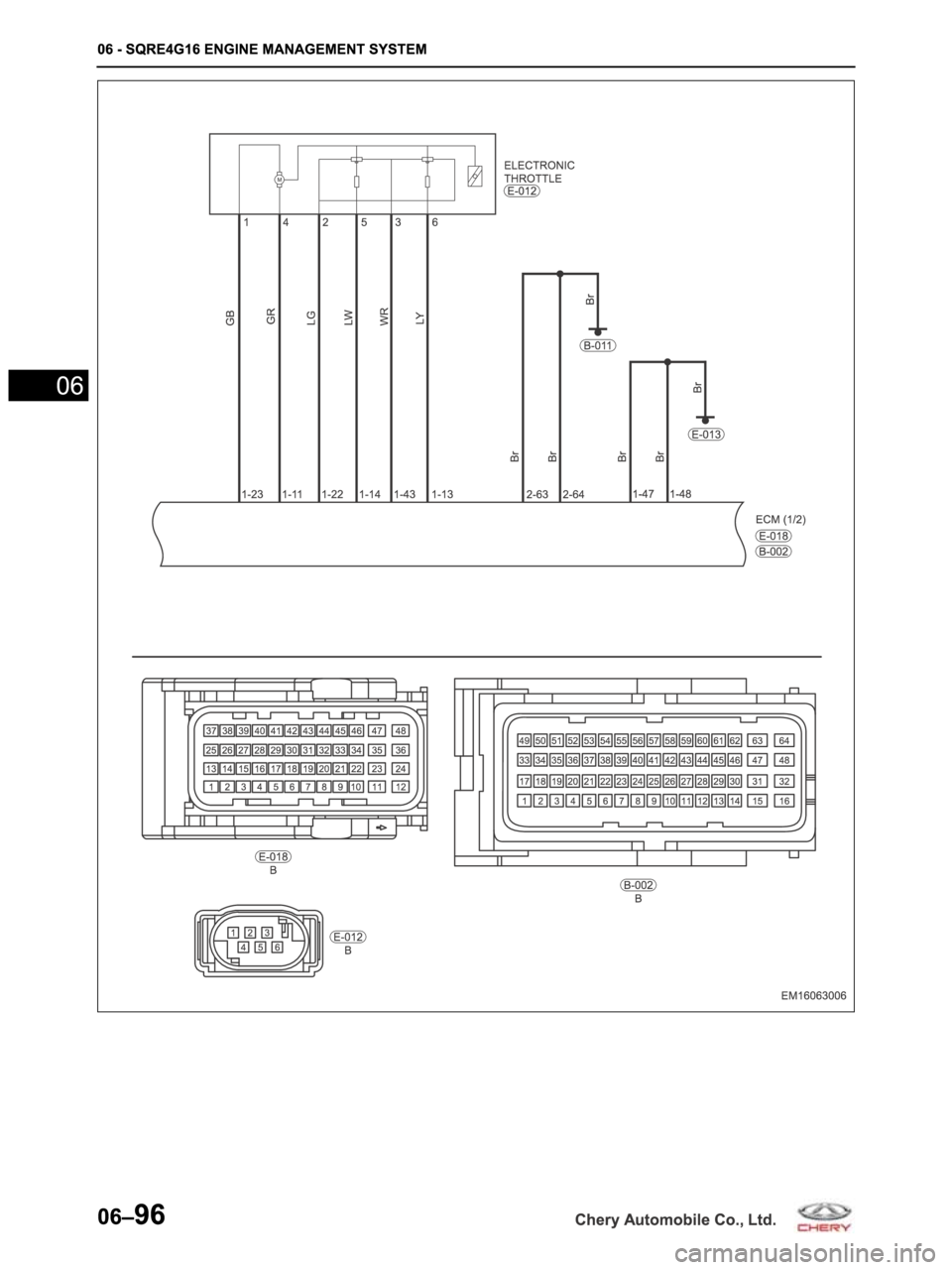 CHERY ARRIZO M16 2014  Service Repair Manual 