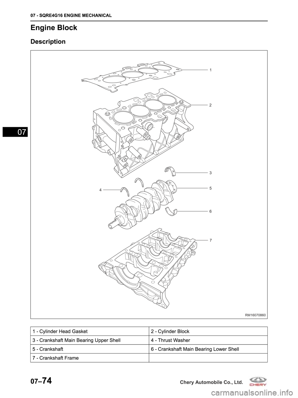 CHERY ARRIZO M16 2014  Service Repair Manual 