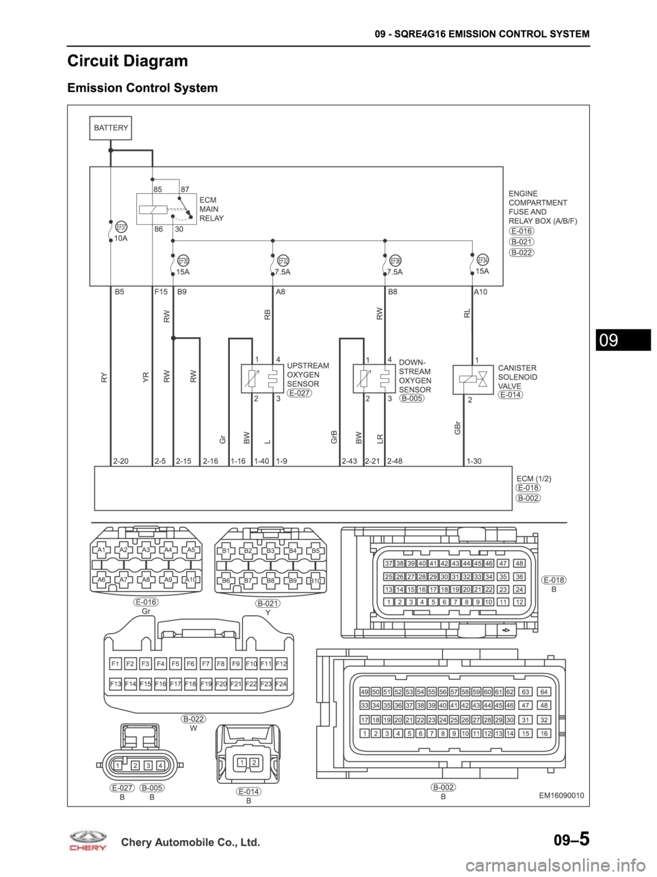 CHERY ARRIZO M16 2014  Service Repair Manual 
