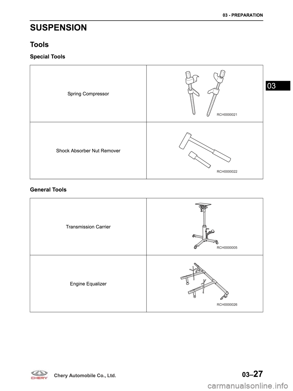 CHERY ARRIZO M16 2014  Service Repair Manual 