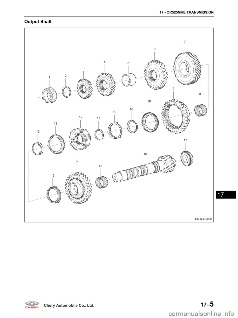 CHERY ARRIZO M16 2014  Service Repair Manual 