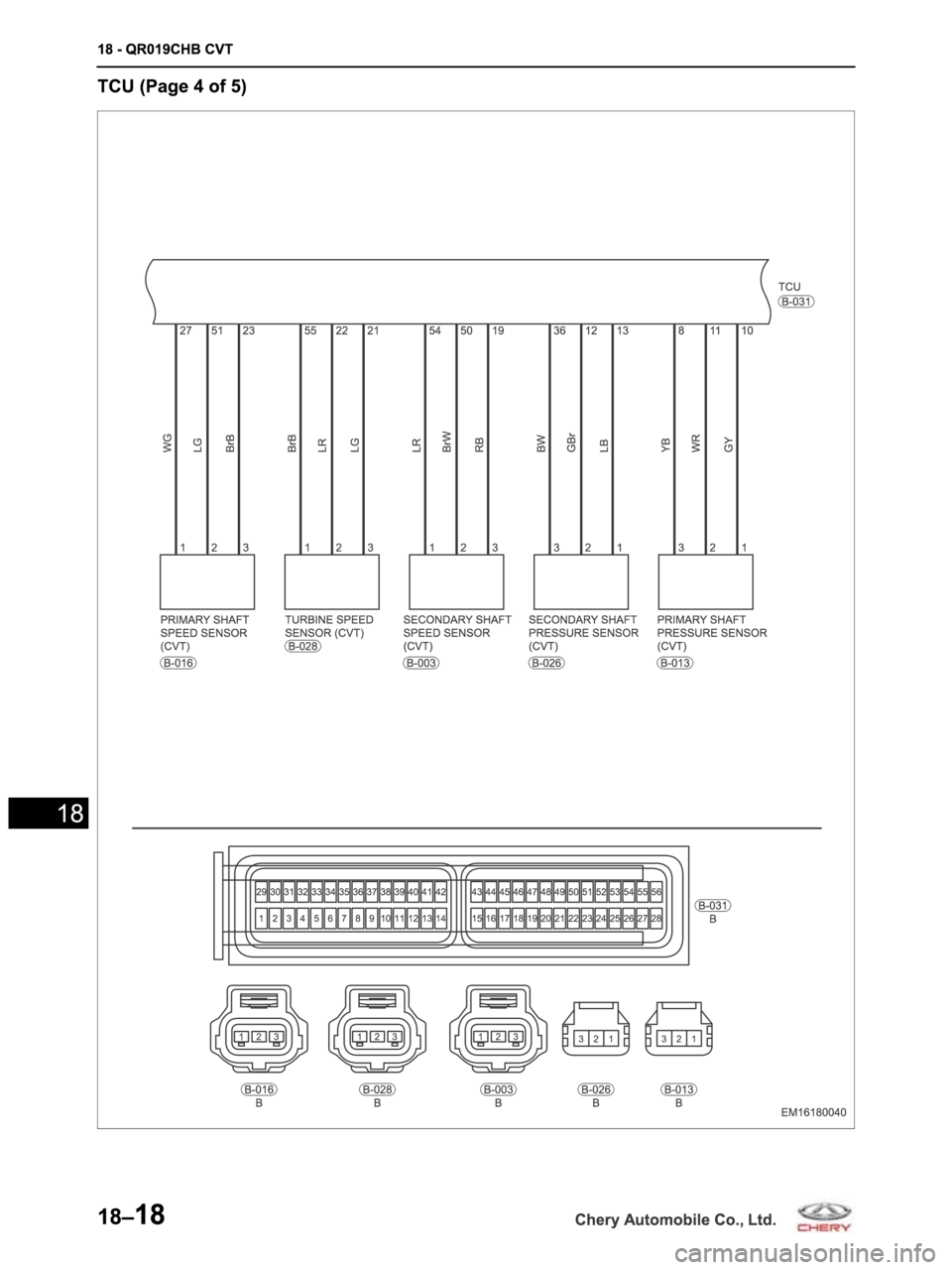 CHERY ARRIZO M16 2014  Service Repair Manual 
