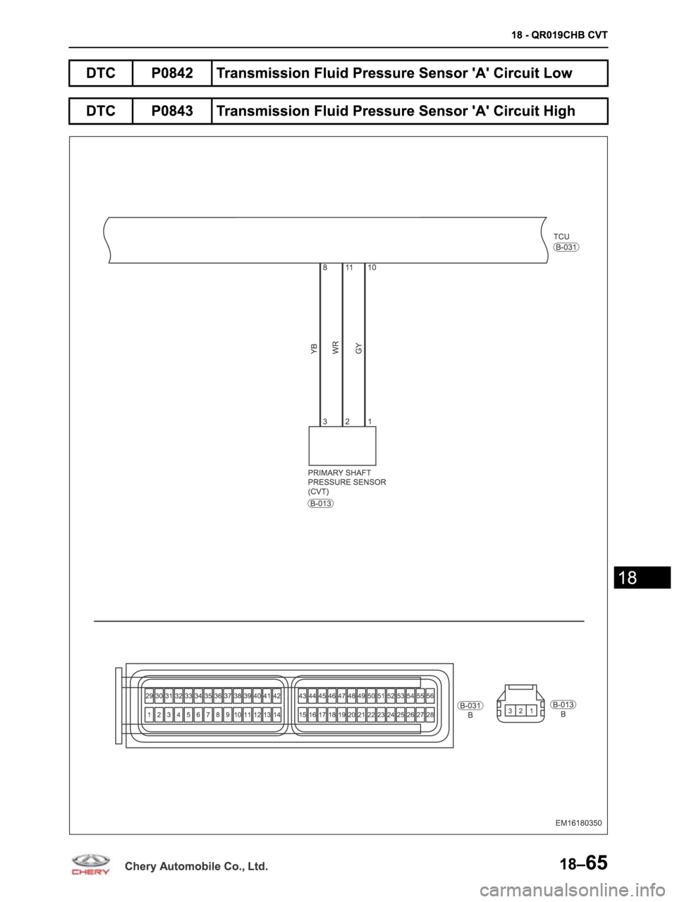 CHERY ARRIZO M16 2014  Service Repair Manual 