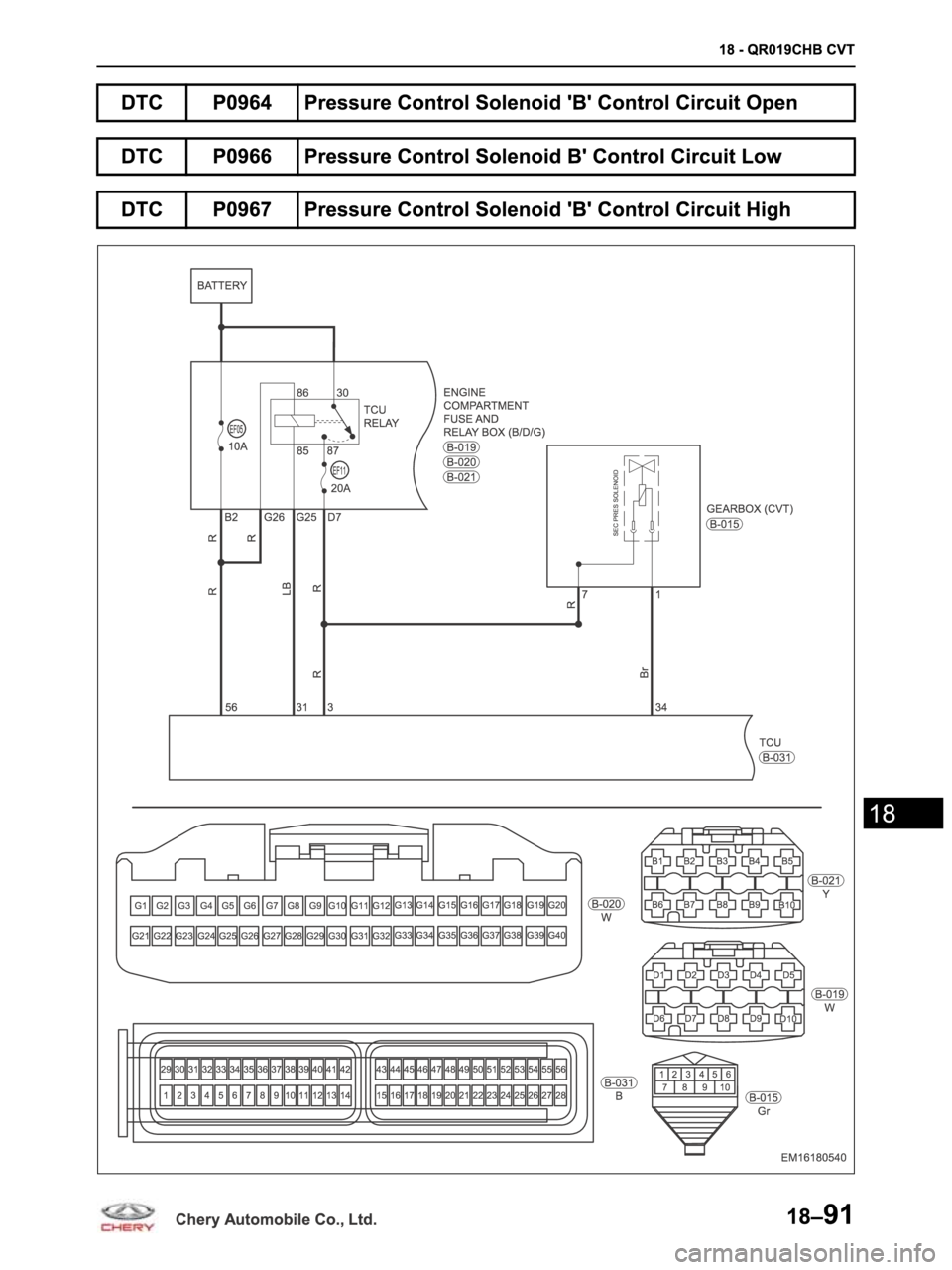 CHERY ARRIZO M16 2014  Service Repair Manual 
