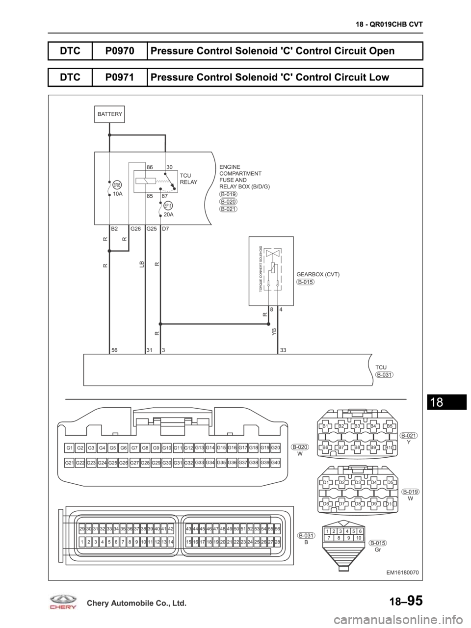 CHERY ARRIZO M16 2014  Service Repair Manual 