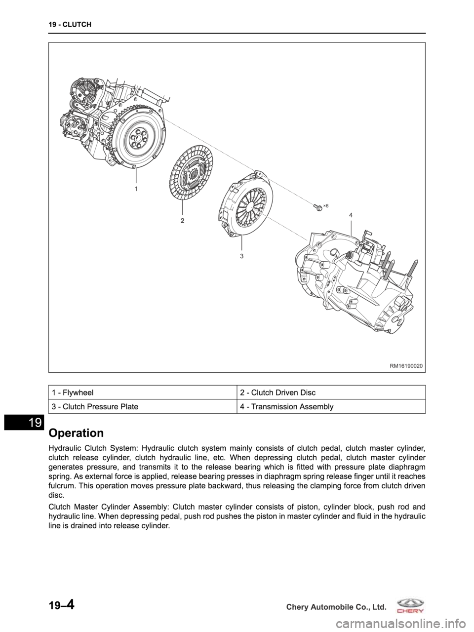 CHERY ARRIZO M16 2014  Service Repair Manual 