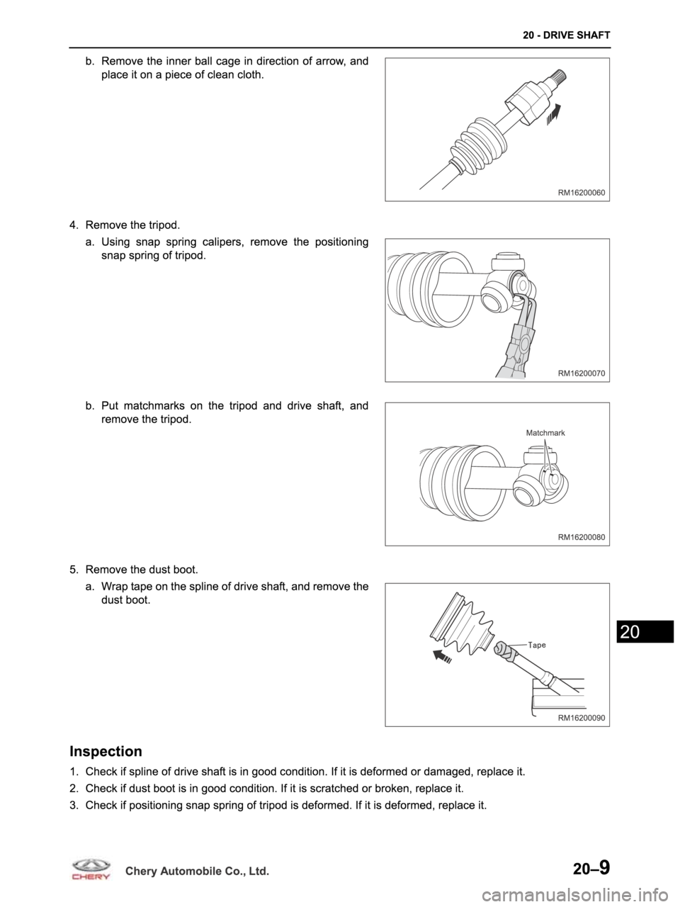 CHERY ARRIZO M16 2014  Service Repair Manual 