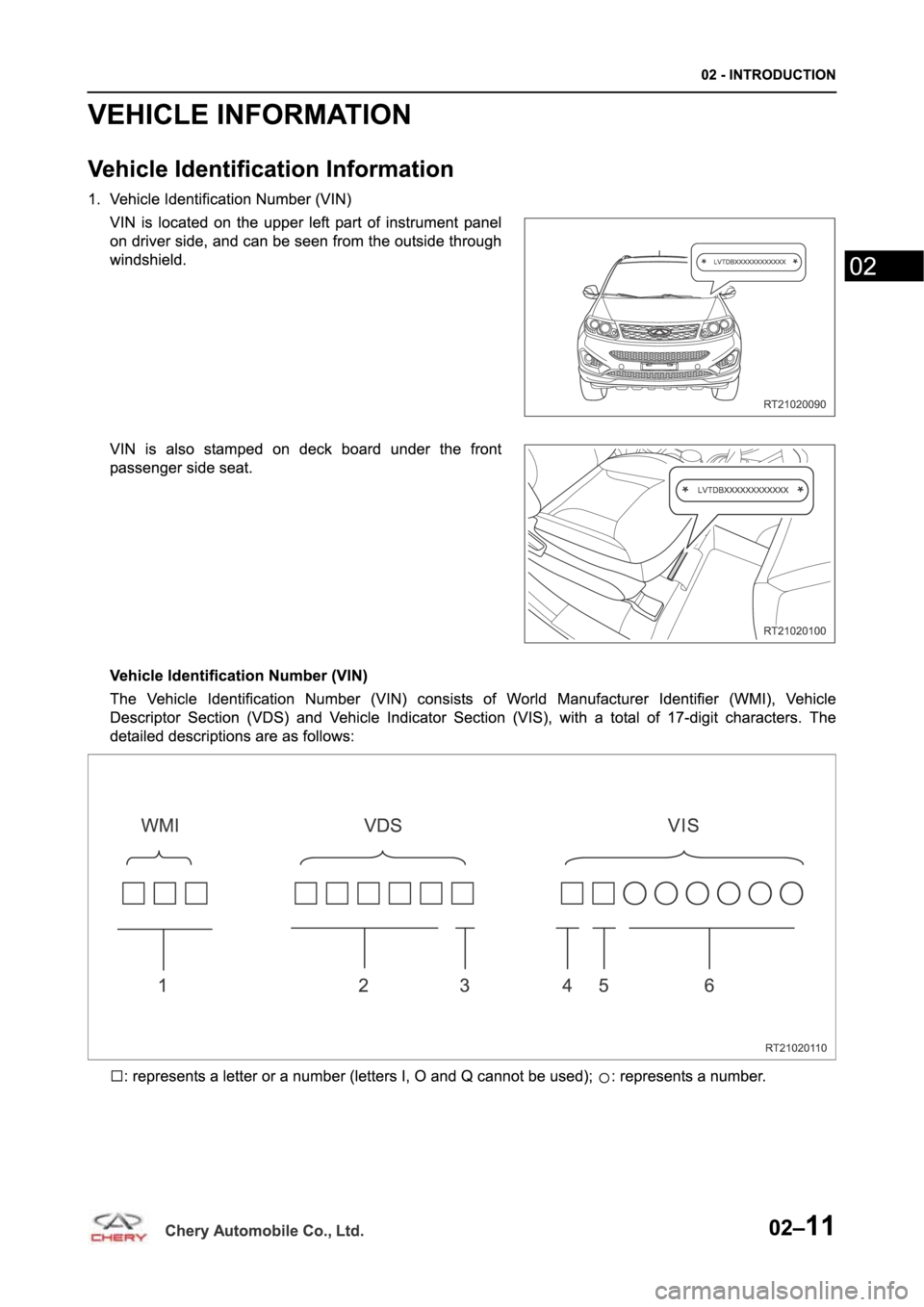 CHERY TIGGO 5 T21 2014  Service Repair Manual 