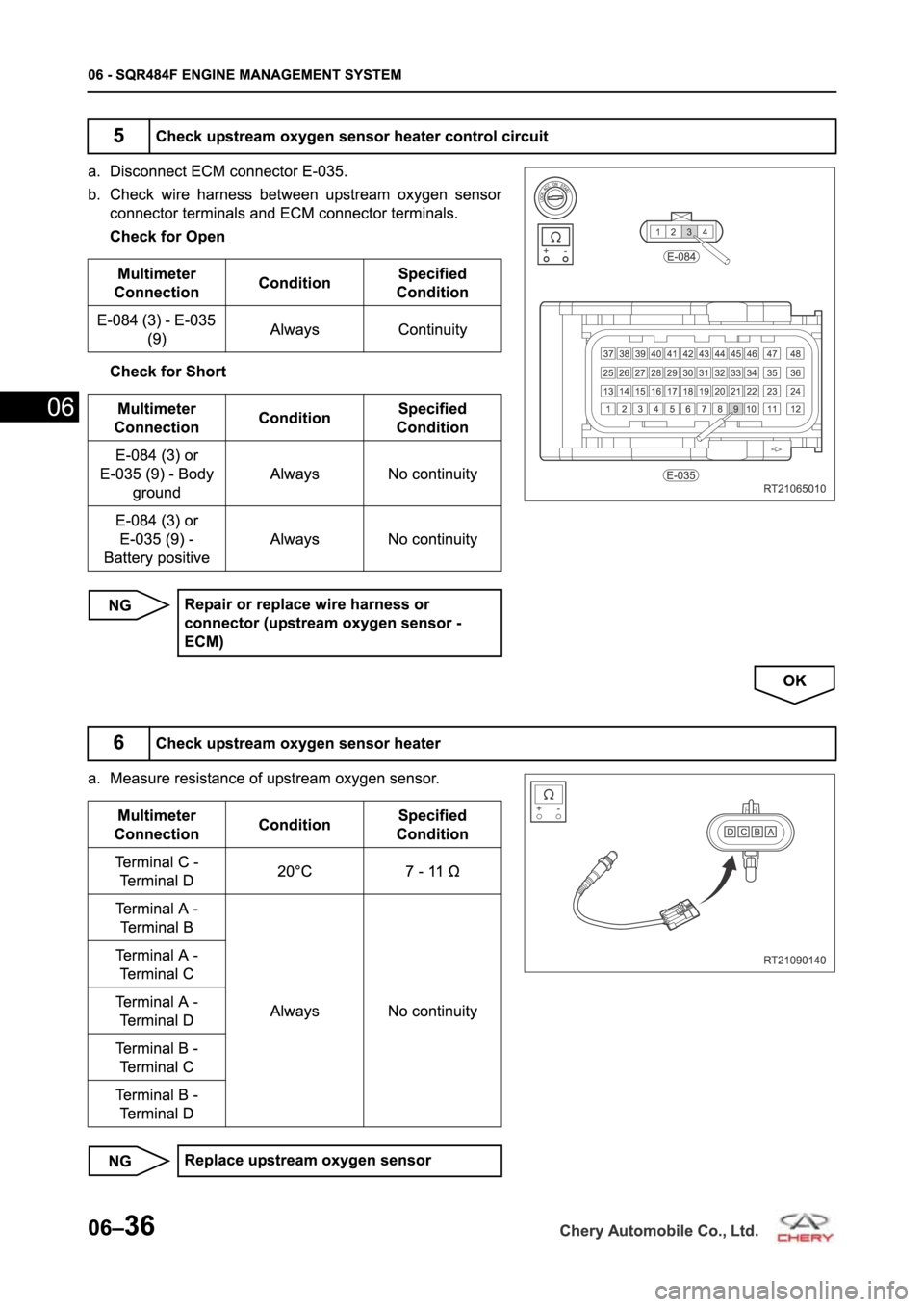 CHERY TIGGO 5 T21 2014  Service Repair Manual 
