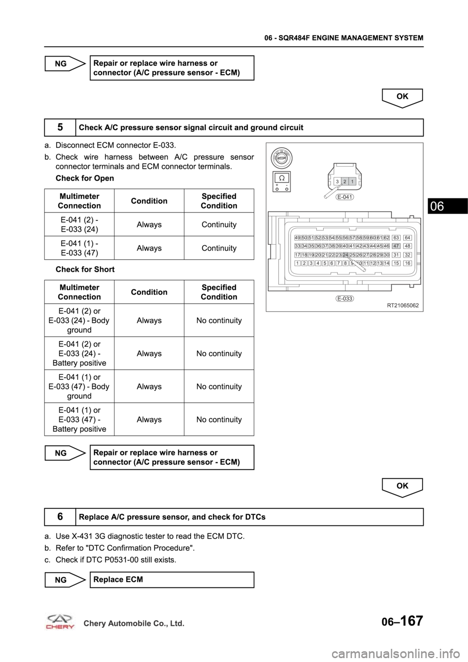 CHERY TIGGO 5 T21 2014  Service Repair Manual 