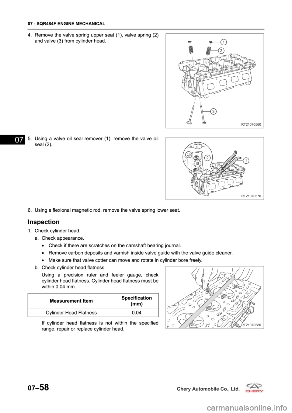 CHERY TIGGO 5 T21 2014  Service Repair Manual 
