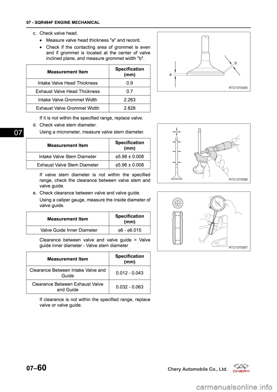 CHERY TIGGO 5 T21 2014  Service Repair Manual 