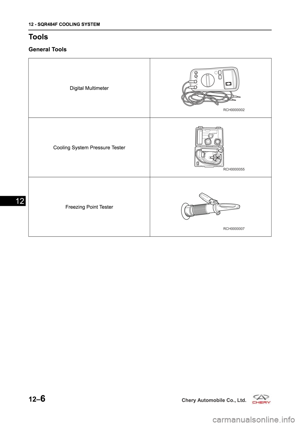 CHERY TIGGO 5 T21 2014  Service Repair Manual 