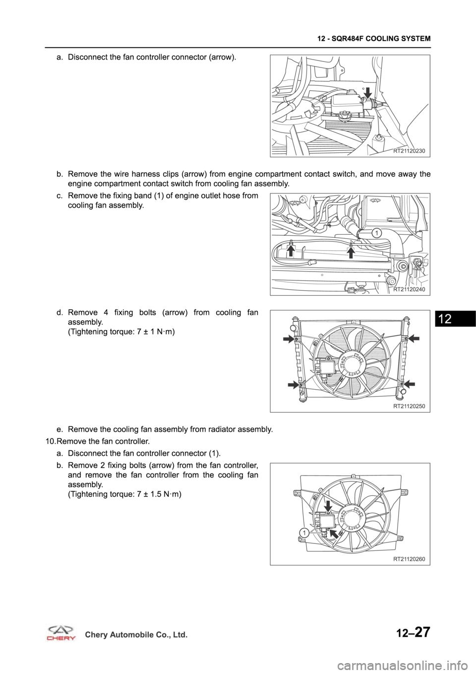 CHERY TIGGO 5 T21 2014  Service Repair Manual 