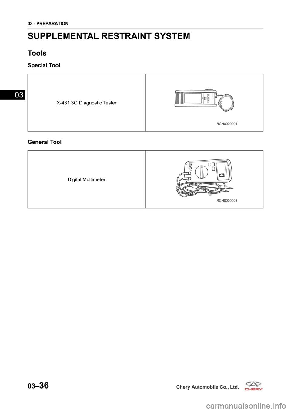 CHERY TIGGO 5 T21 2014  Service Repair Manual 