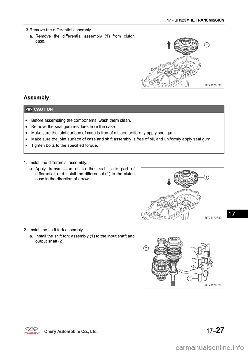 CHERY TIGGO 5 T21 2014  Service Repair Manual 