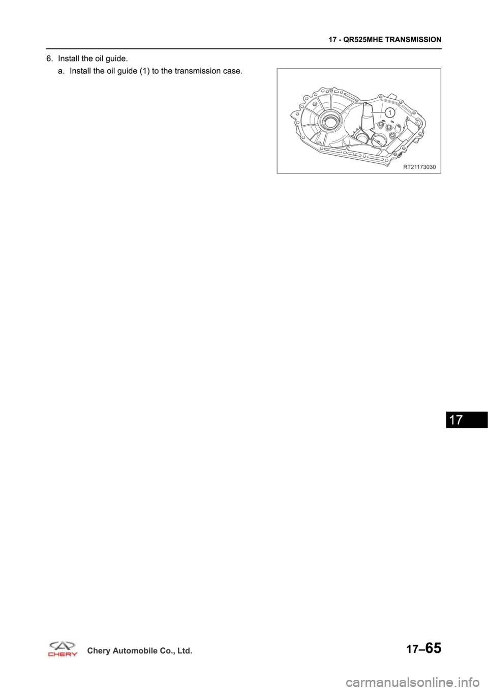 CHERY TIGGO 5 T21 2014  Service Repair Manual 