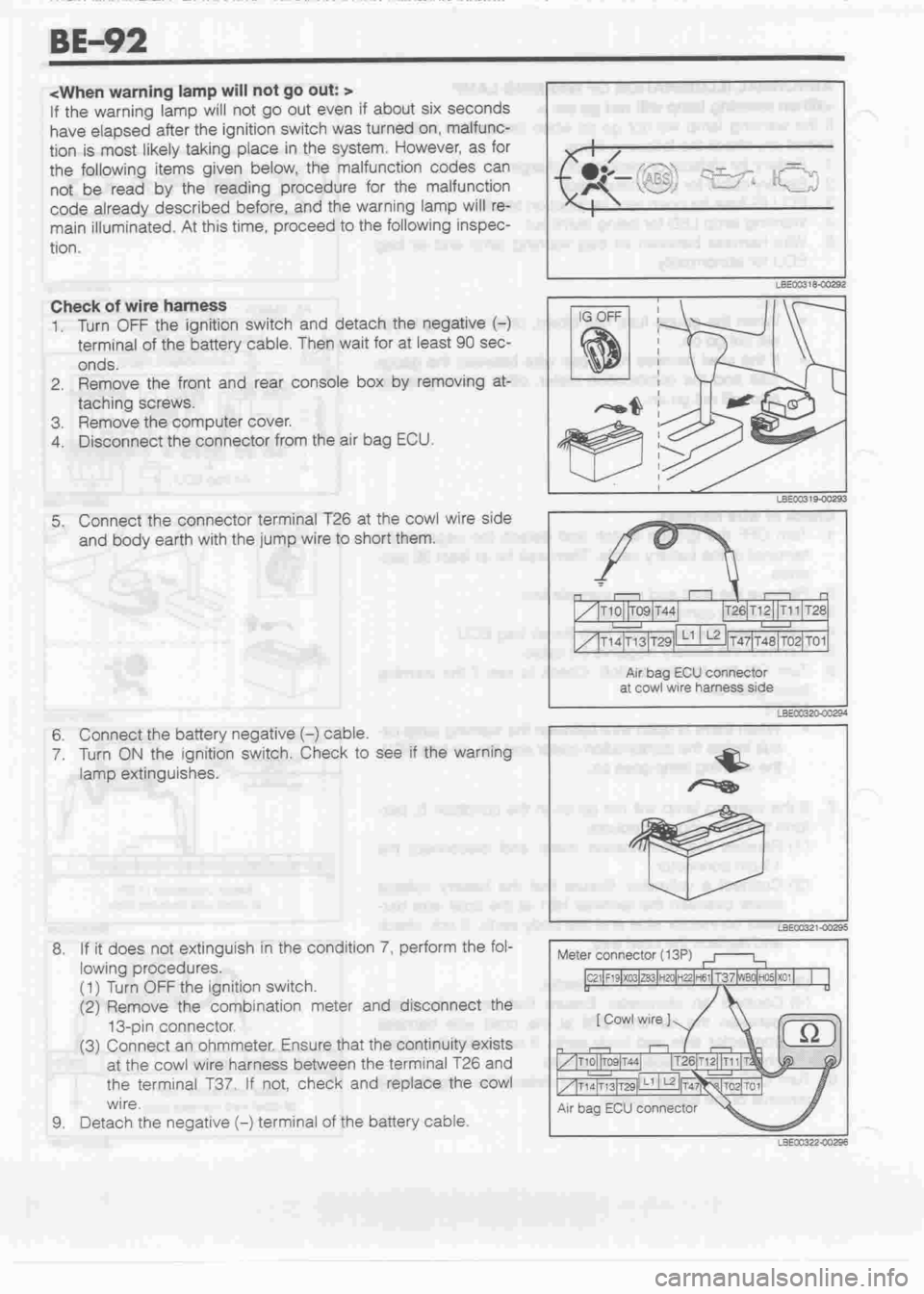 DAIHATSU CUORE 1998  Service Repair Manual 