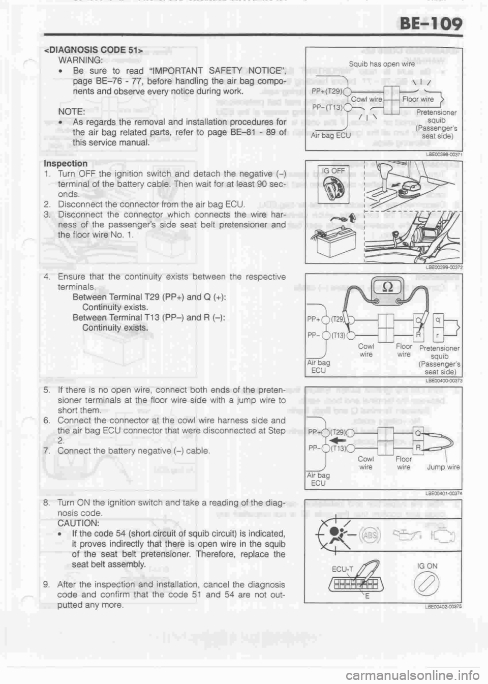 DAIHATSU CUORE 1998  Service Repair Manual 