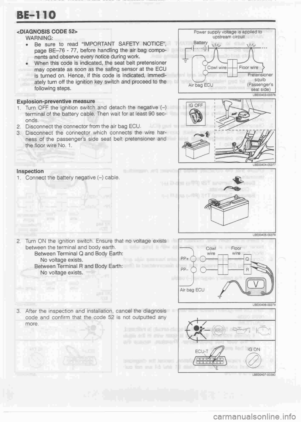 DAIHATSU CUORE 1998  Service Repair Manual 