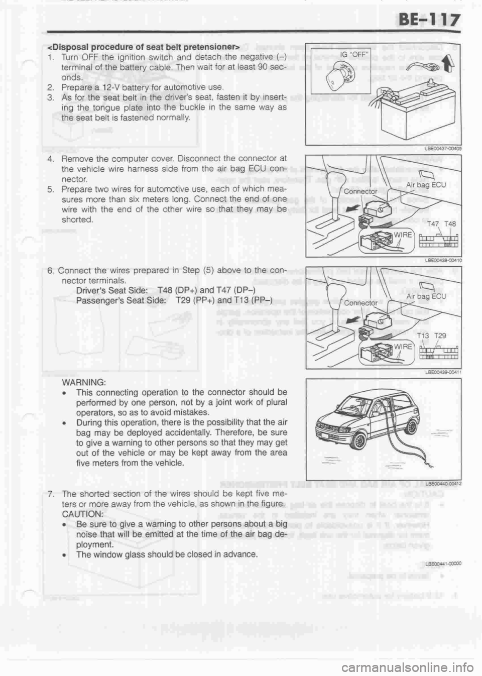 DAIHATSU CUORE 1998  Service Repair Manual 