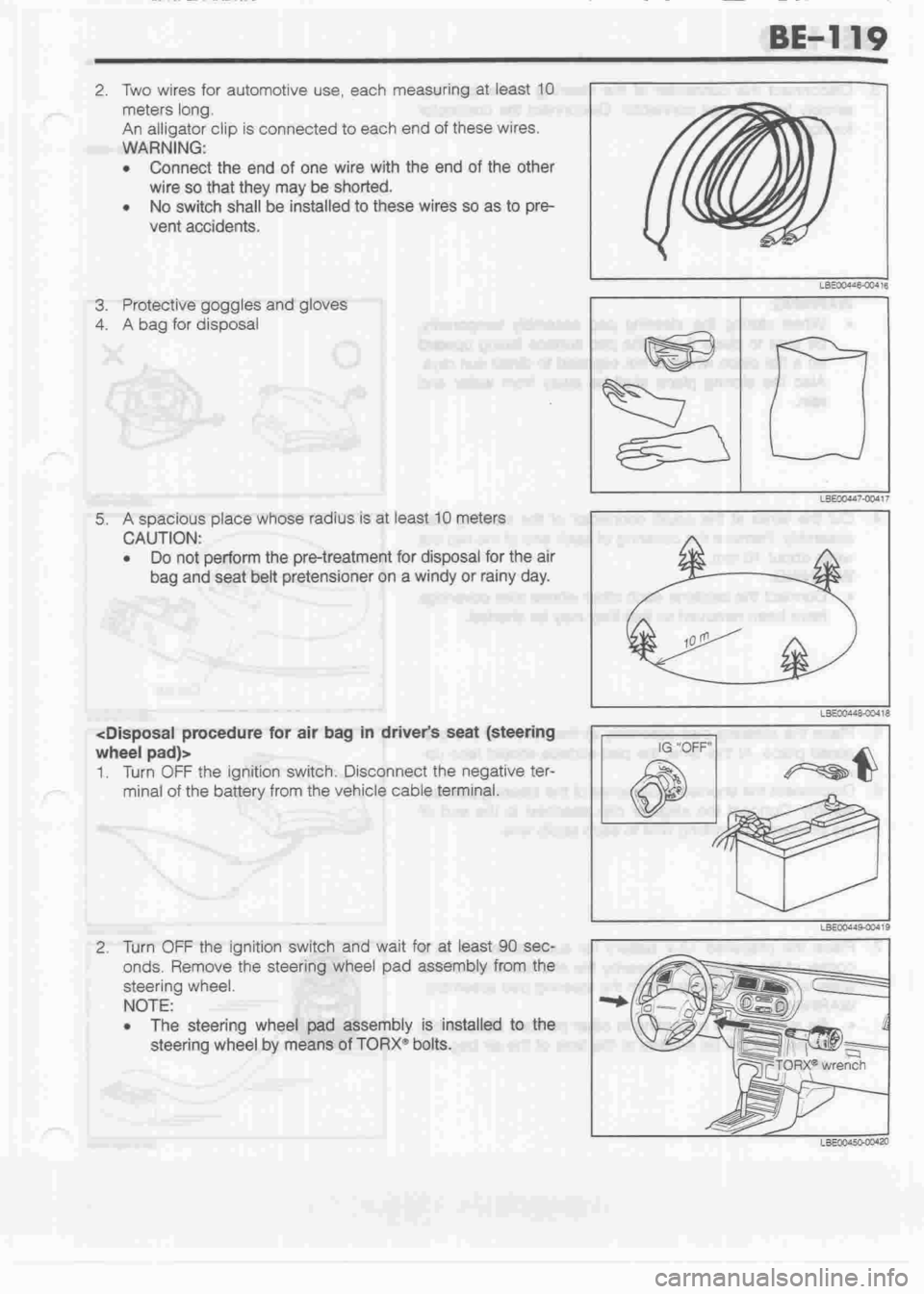 DAIHATSU CUORE 1998  Service Repair Manual 
