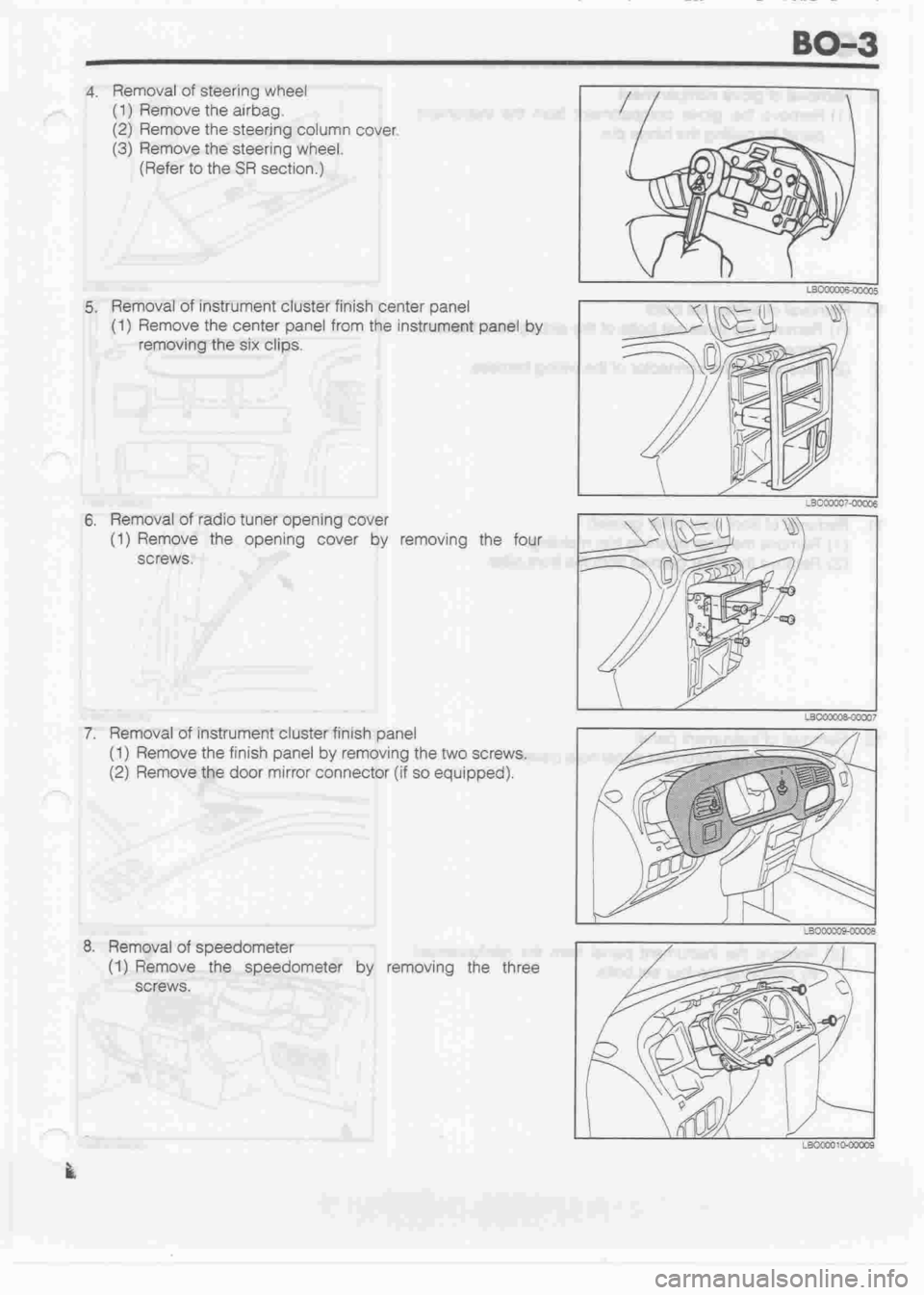 DAIHATSU CUORE 1998  Service Repair Manual 