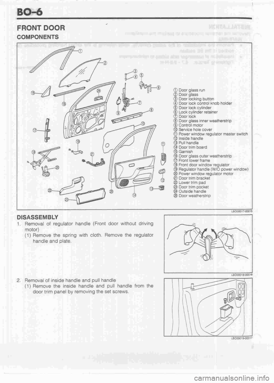DAIHATSU CUORE 1998  Service Repair Manual 