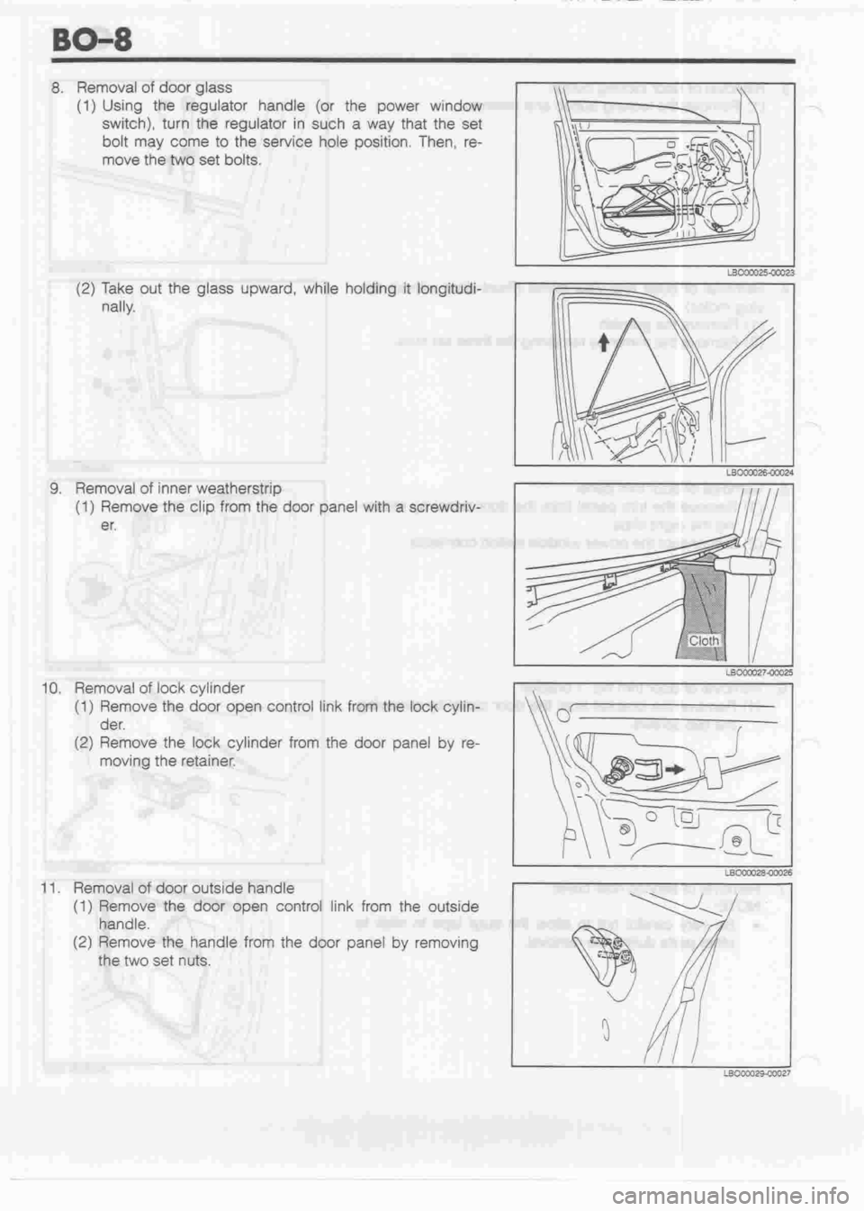 DAIHATSU CUORE 1998  Service Repair Manual 