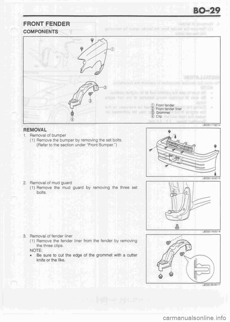DAIHATSU CUORE 1998  Service Repair Manual 