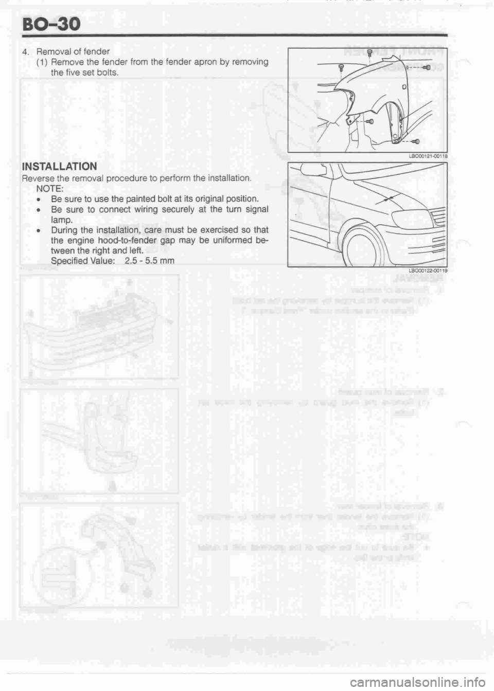 DAIHATSU CUORE 1998  Service Repair Manual 