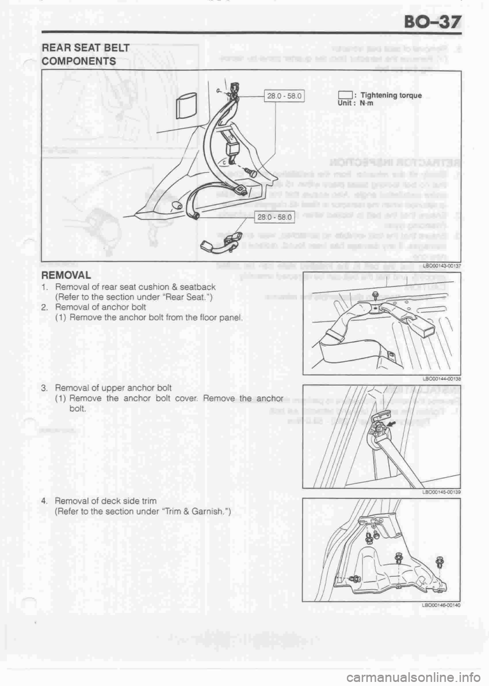 DAIHATSU CUORE 1998  Service Repair Manual 