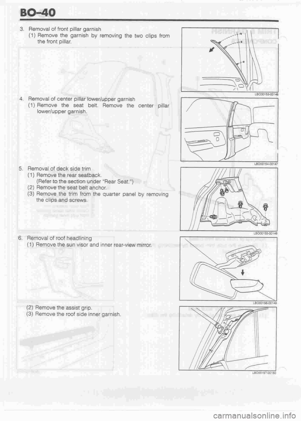 DAIHATSU CUORE 1998  Service Repair Manual 