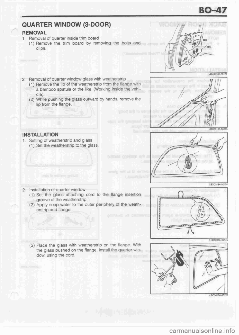 DAIHATSU CUORE 1998  Service Repair Manual 