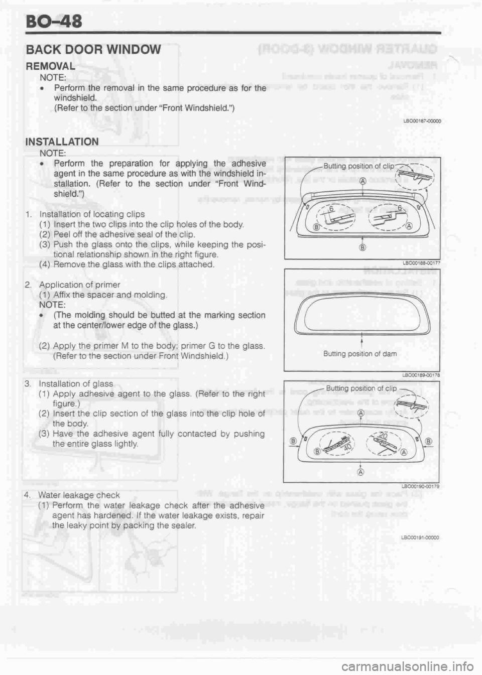 DAIHATSU CUORE 1998  Service Repair Manual 