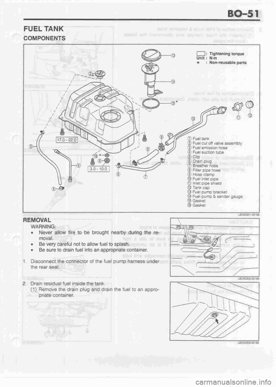 DAIHATSU CUORE 1998  Service Repair Manual 