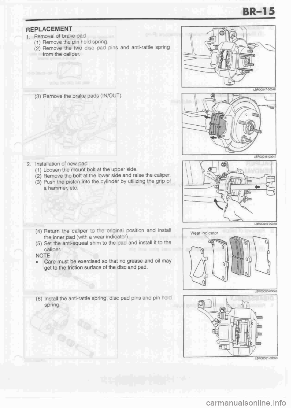 DAIHATSU CUORE 1998  Service Repair Manual 