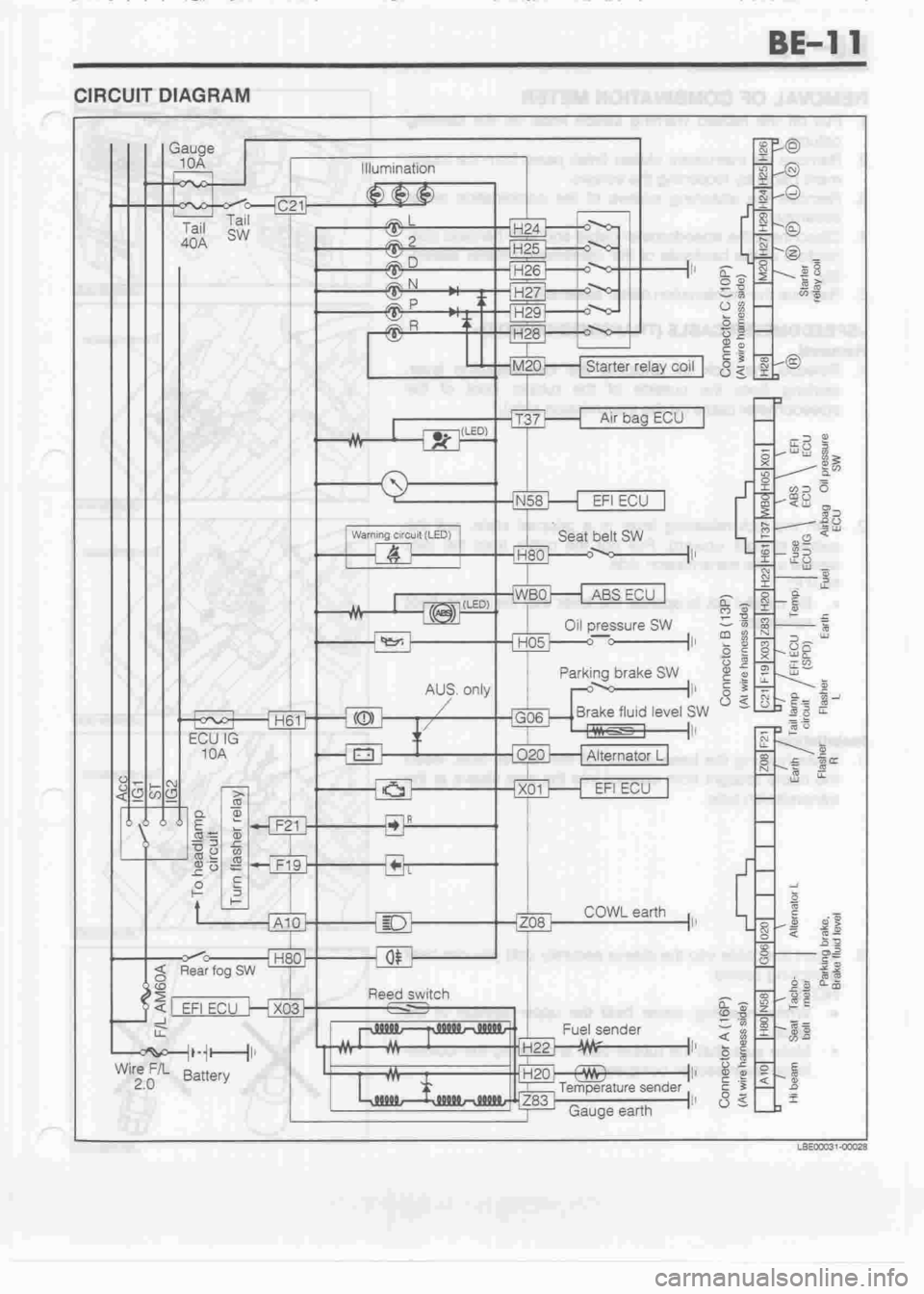 DAIHATSU CUORE 1998  Service Repair Manual 